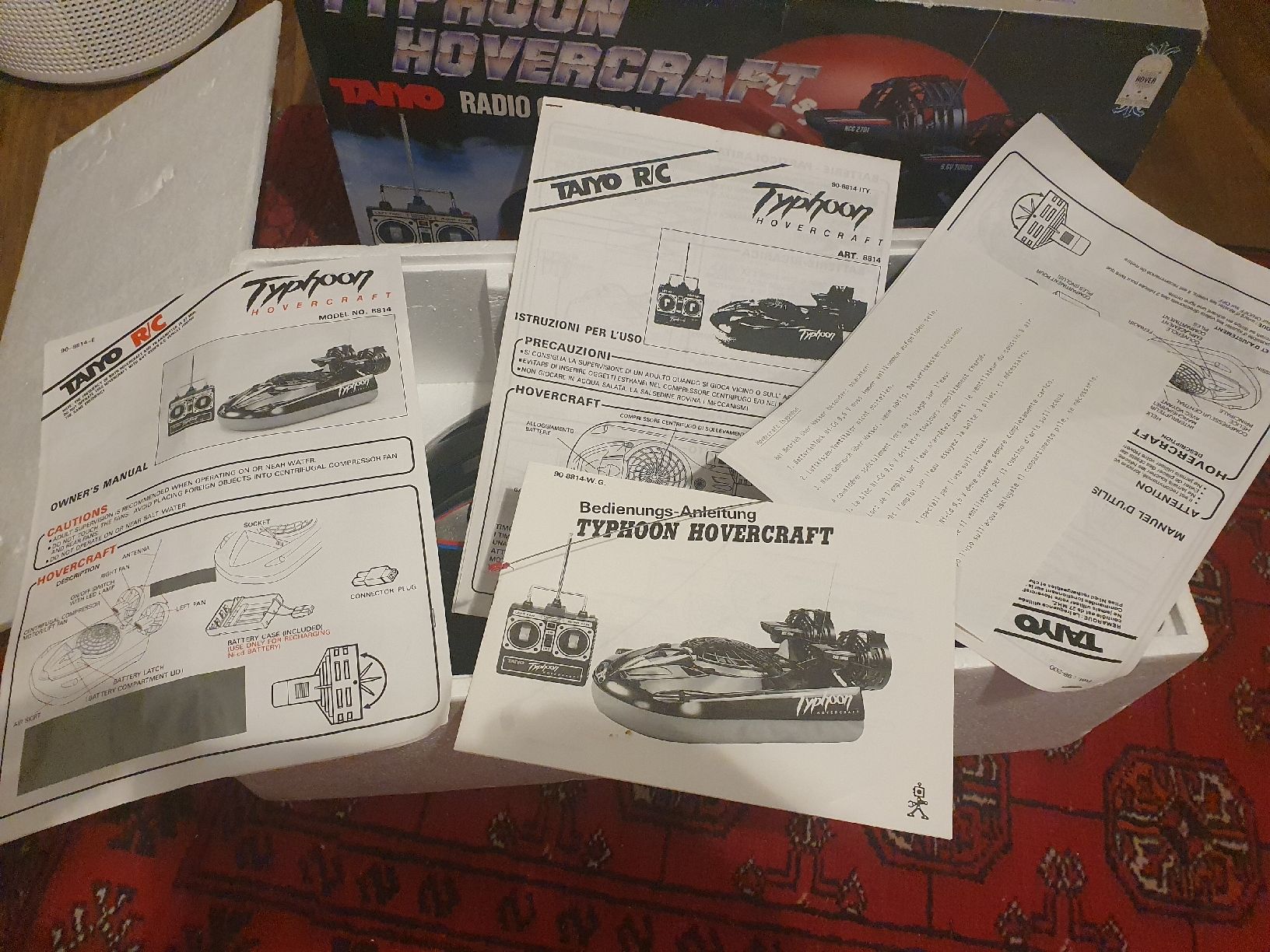 Taiyo Modellismo RC: TAIYO Typhoon Hovercraft – Usato da Pfäffikon ZH venduto da Domdalion 4