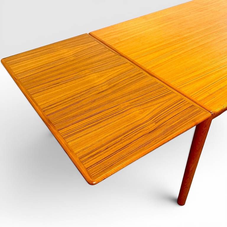 Tavoli: Mid Century dänischer Teak Ausziehtisch – Usato da basel venduto da vintory.ch 4