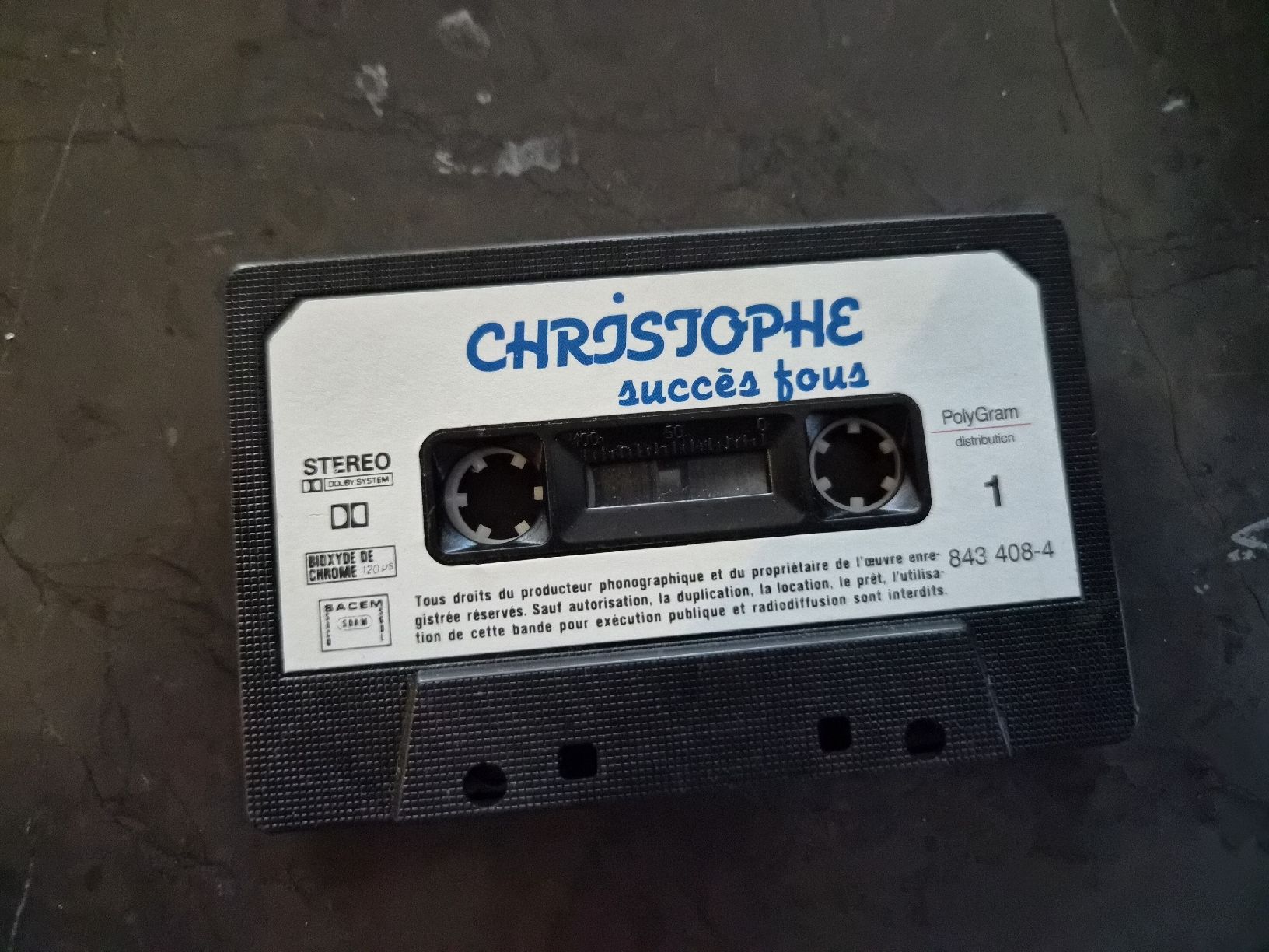 Musicassette: Christophe - Succès Fous K7 originale – Usato da La Joux FR venduto da car_ck96 4