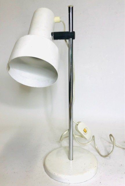 Lampade: Bürotischlampe weiss 60-70er – Usato da Zürich venduto da gigimai67 1