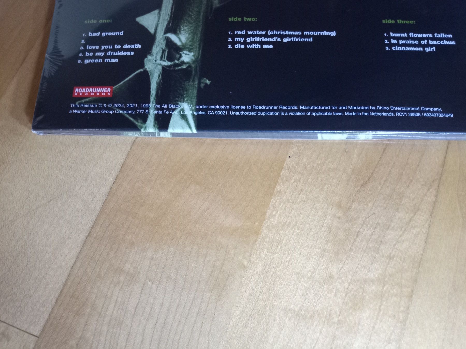Schallplatten: Type O Negative-October Rust 2 x 12'' Green Marble Vinyl LP – Neu und originalverpackt aus Brienz BE von INTERNALFIRE 3