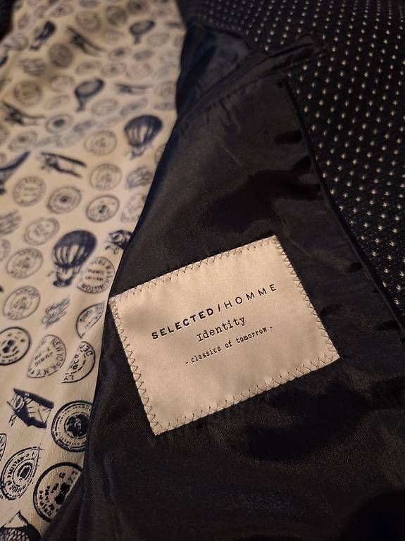 Giacche: Nachtblaues Jacket / Blazer - Gr M von SELECTED – Usato da Zürich venduto da playatom 3