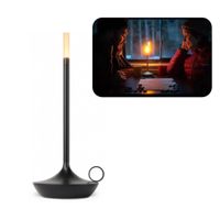 Kerzenlampe LED Touch Dimmbar Lampe Nachttischlampe 3 Modi