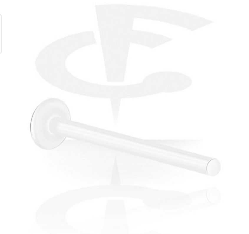 Piercingschmuck: Stab Bioflex Labret-Piercing – Neu und originalverpackt aus Hindelbank von Pooky82