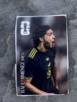 FIFA Karte Raul Jimenez (MEX) Fussball Sticker Coca Cola