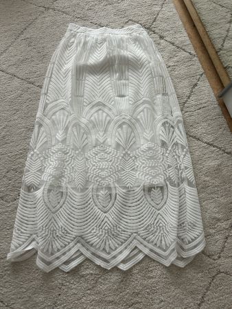 Maxirock, Desigual, weiss, Grösse 36
