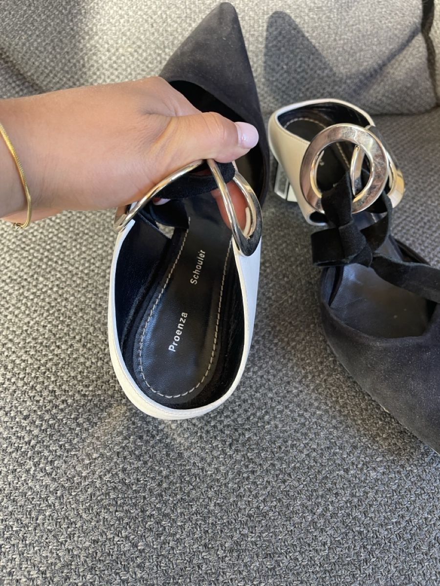 Scarpe da donna: Proenza Schouler Pumps schwarz weiss – Usato da Wetzikon ZH venduto da man_7mn7