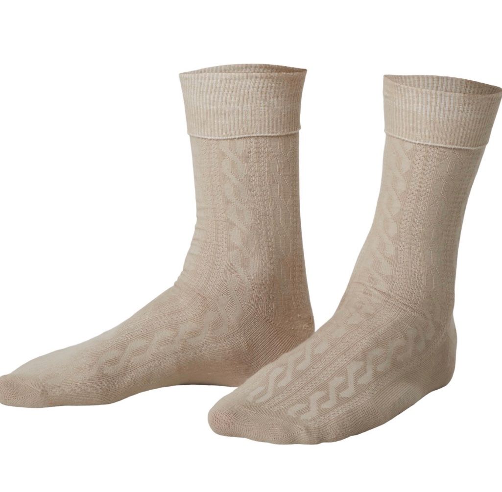 Calze: Socken beige 39-42 – Nuovo e nell'imballaggio originale da Oberegg venduto da MR-shop
