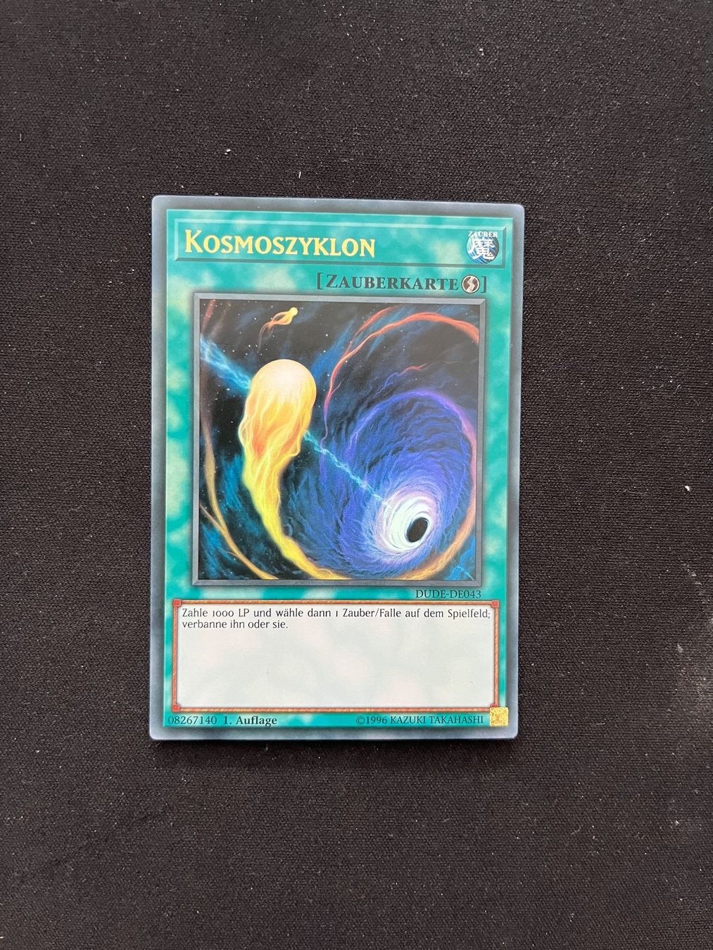 Yugioh Carte collezionabili: Kosmoszyklon (DUDE-DE043), Ultra Rare – Usato da Gränichen venduto da Pauli94