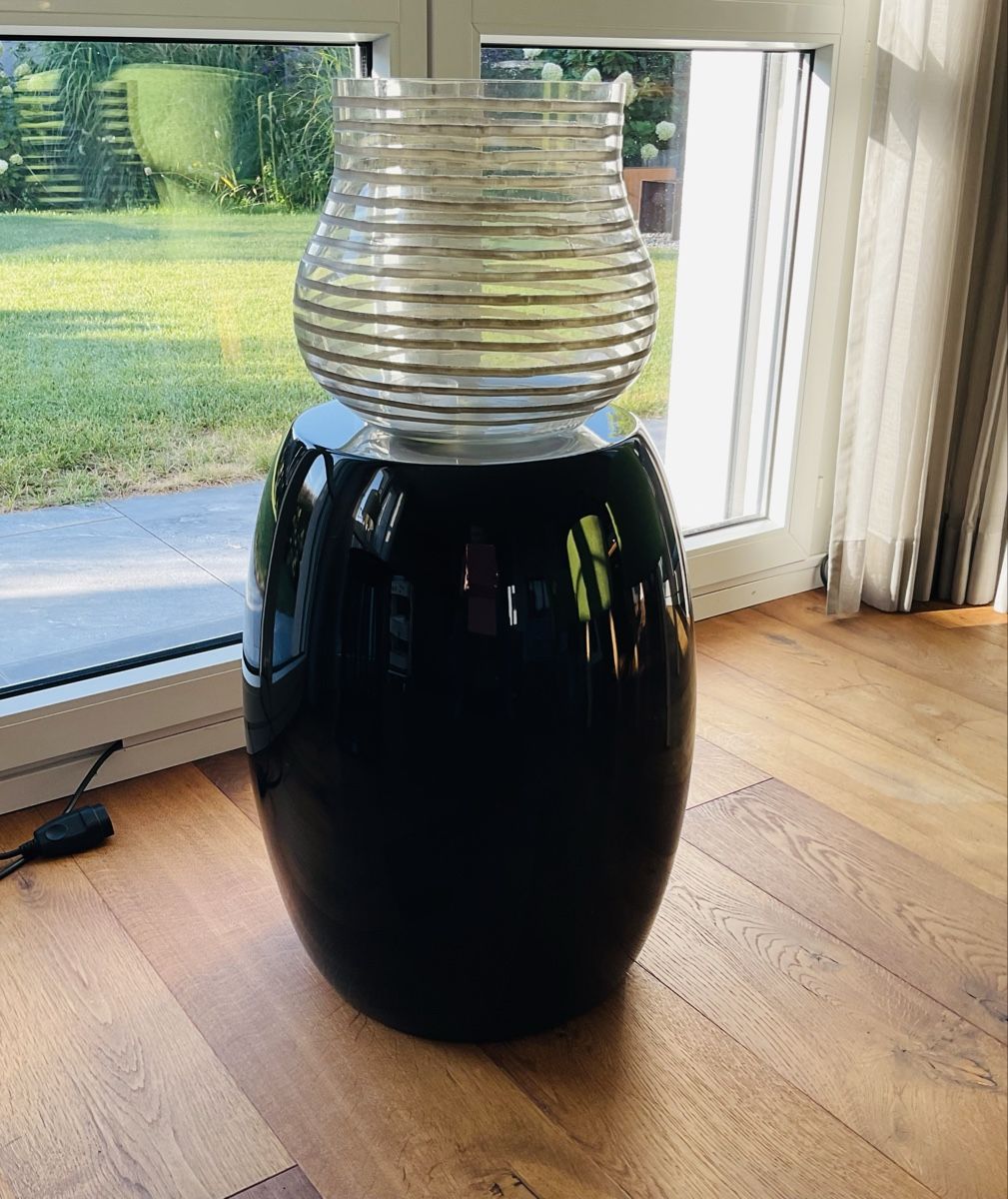 Lambert Sgabelli: Keiko Hocker von Lambert inkl. Vase – Usato da Oberkirch LU venduto da Roeschu28