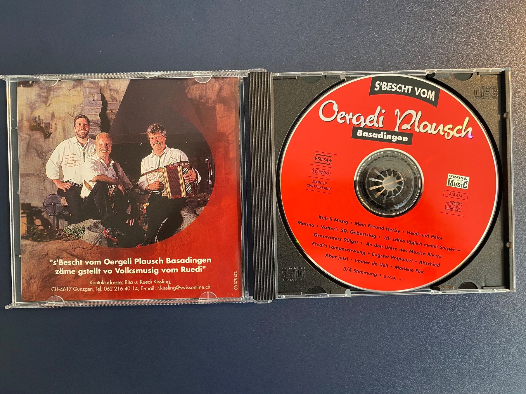 CDs: Oergeli Plausch Basadingen - S'Bescht  - CD Top ! – Gebraucht aus Rain von sempach2 2