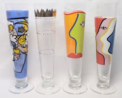 4er Set Vintage Ritzenhoff Biergläser - Glas - Gläser