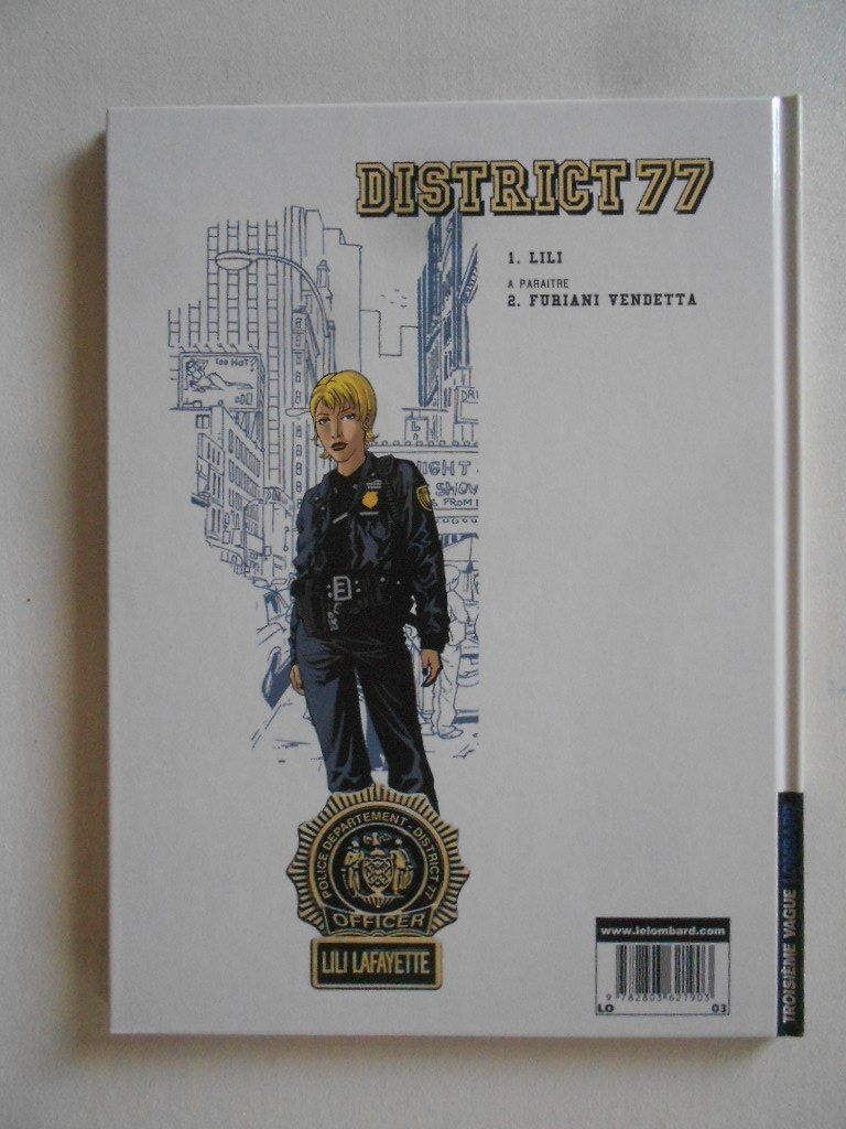 Fumetti: DISTRICT 77  -  LILI – Usato da Bex venduto da Giorgiob 1