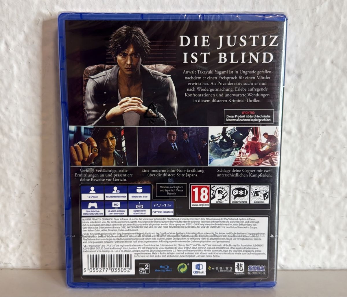 Sony Giochi: Judgment PS4/PS5 Game - BRAND NEW! – Nuovo e nell'imballaggio originale da Ehrendingen venduto da bubulence 1