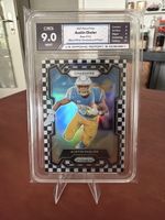 NFL - Austin Ekeler - Black and white Checkerboard - C3G9!
