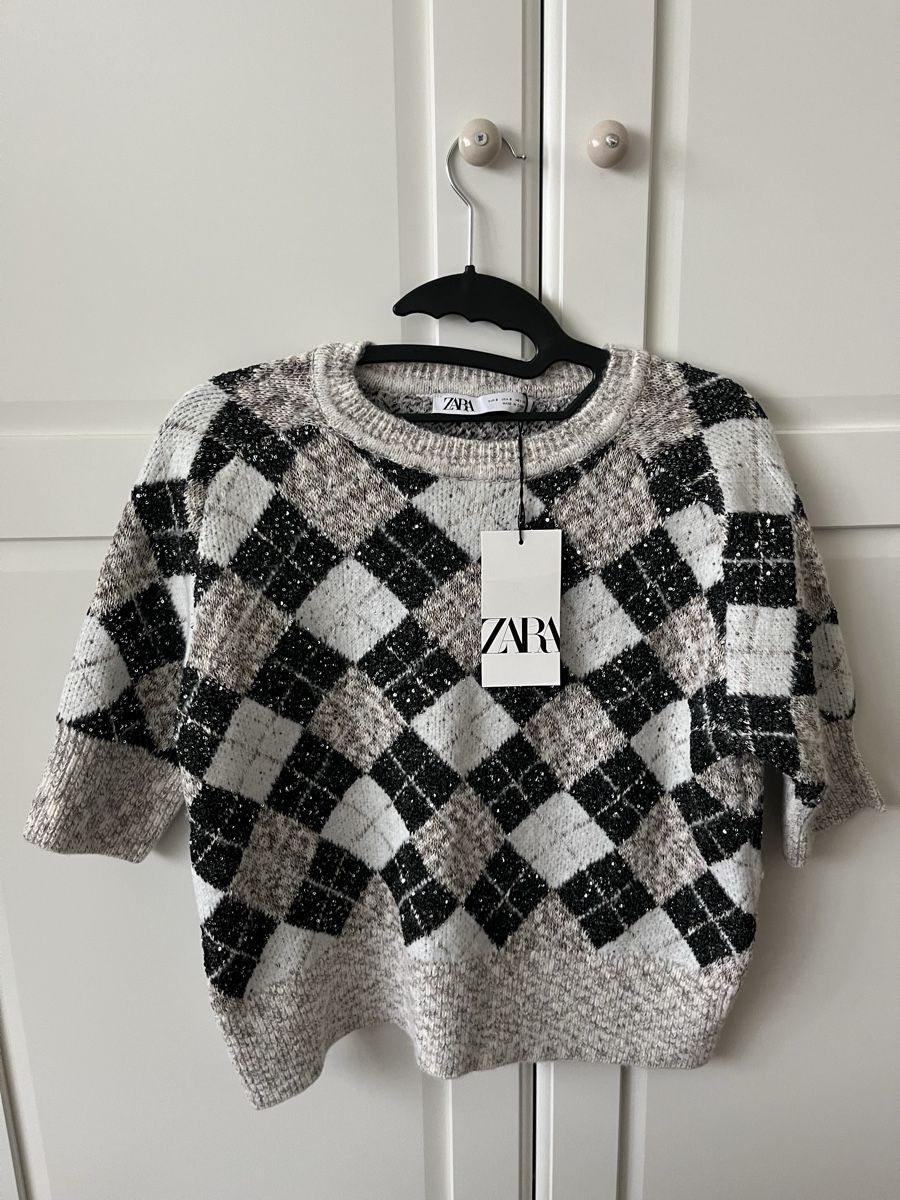 Zara Maglioni & Felpe: Kurzärmeliger Strickpullover – Nuovo e nell'imballaggio originale da Allschwil venduto da eyl_bb8q 5