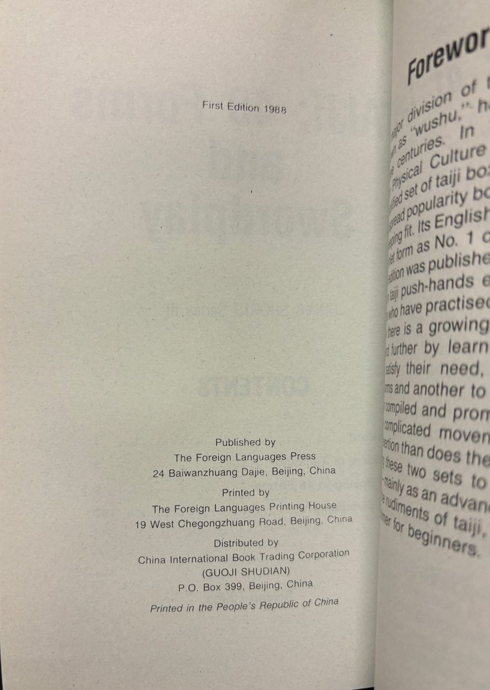 Libri: Taiji 48 Forms & Swordplay – Usato da Sarnen venduto da Livres 3
