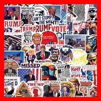 Donald Trump USA MAGA Präsident Aufkleber 50 tlg Stickerset