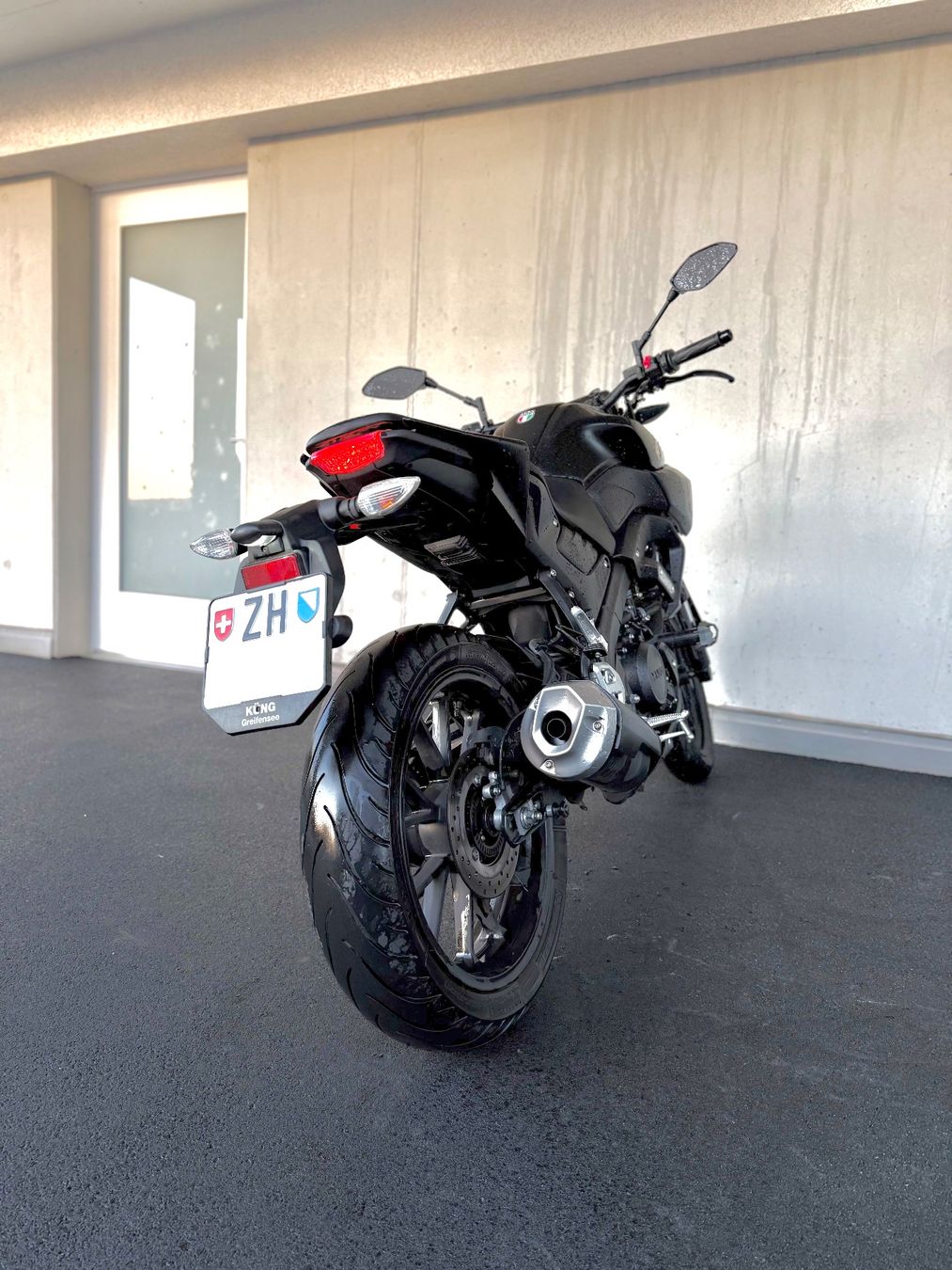 Yamaha Strada: MT-125 Matt schwarz – Usato da Hedingen venduto da ale_v92k 3