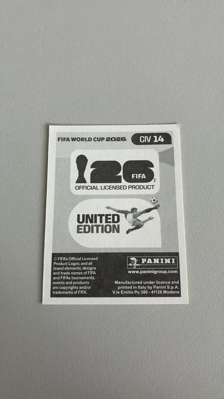 Panini Carte collezionabili: Carte panini 2026 - CIV 14 – Nuovo (secondo la descrizione) da La Neuveville venduto da Ibo2300 1