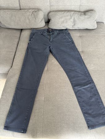 Chino Hosen Blue de Gènes Style Tco Loto Chino 32 Regular