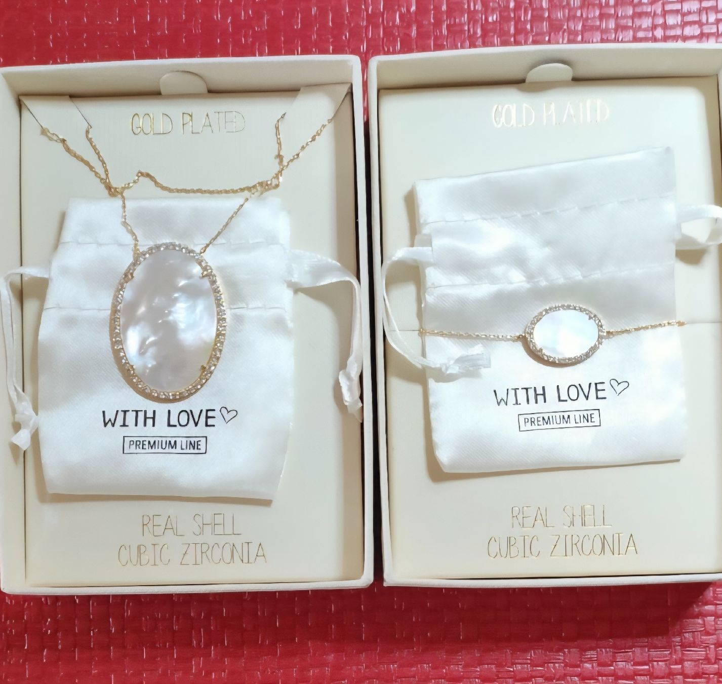 Altri gioielli: Muschelschmuck vergoldet – Nuovo (secondo la descrizione) da Luzern venduto da Luzern_Energy