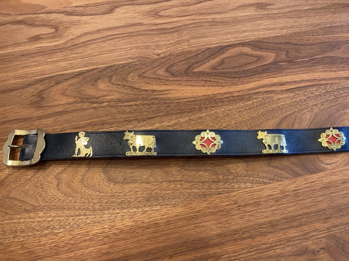 Edelweiss Cinture: Trachten-Gürtel Appenzeller, 75cm – Usato da Zürich venduto da blancali 1