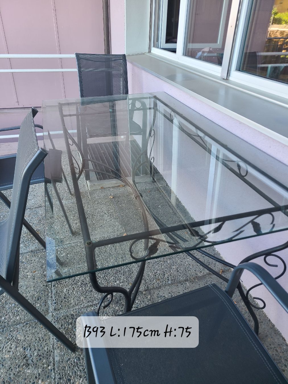 Tavoli: Gartentisch Glas 175cm – Usato da Flüh venduto da pauletta1985