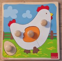Puzzle Holz Huhn