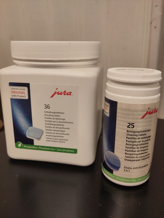Jura Reinigungstabletten und Entkalkungstabletten Kaufen auf Ricardo