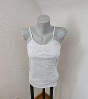 neuwertiges Top / XS hellgrau meliert