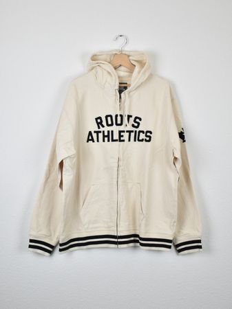 Roots Athletics Hoodie Jacke, Gr.XXL, 100% Baumwolle
