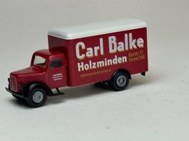 Brekina Magirus Möbelwagen Carl Balke