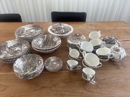 Tafelservice Englisch Vintage