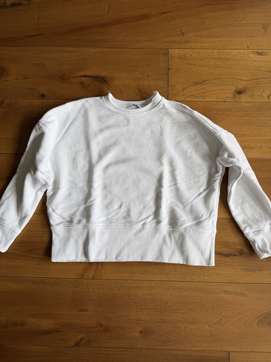Next Pulls & Sweat-shirts: Felpa bianca Next nuova – Neuf (Voir description) à Cademario par Iby_30