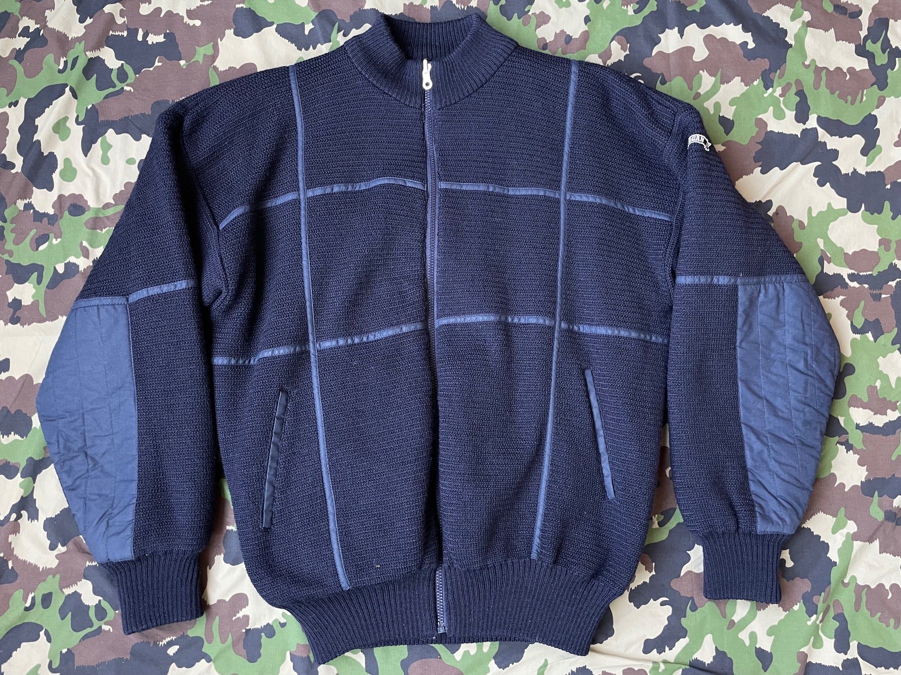 Jacken: Vintage 80s Ouragan Thick Wool Reversible Jacket Sz 50 – Gebraucht aus Zürich von le_souk