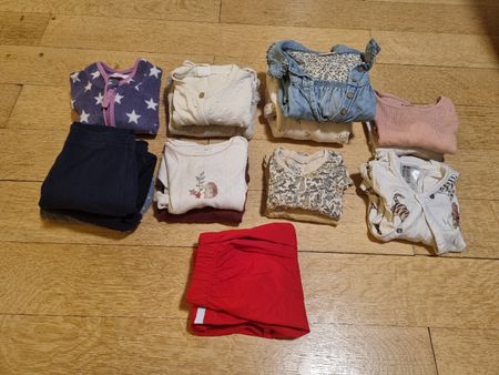 Schönes Herbst-Mädchenkleiderpaket Gr. 86