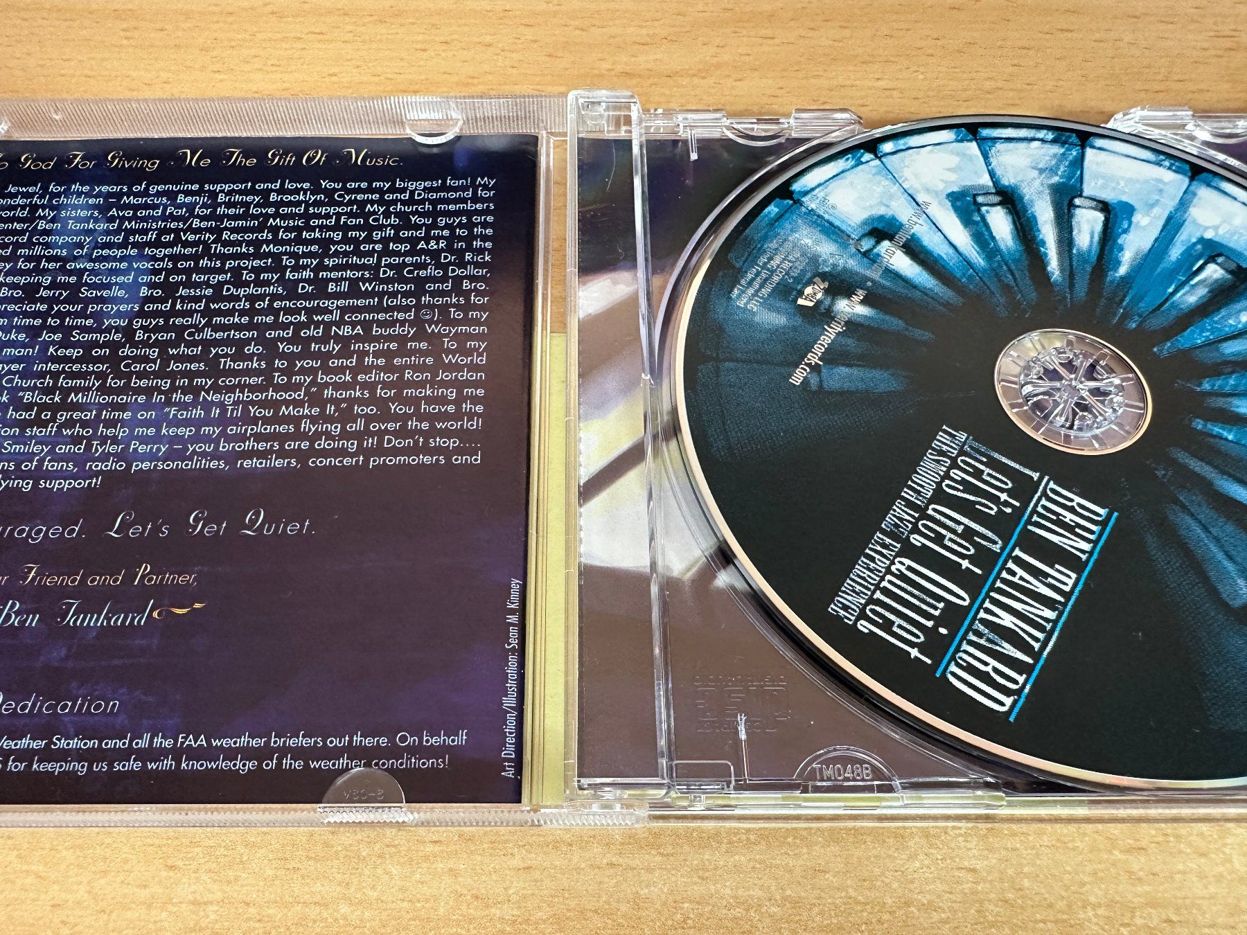 CD: Ben Tankard - Lets Get Quiet - The Smooth Jazz Experience – Usato da Rikon im Tösstal venduto da Alpenmutz 2