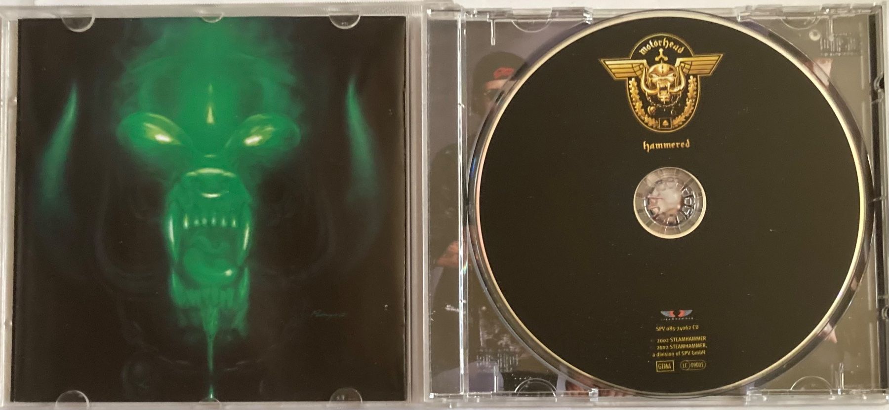 CDs: MOTÖRHEAD - HAMMERED – Gebraucht aus Poliez-Pittet von Newtown-Records 2