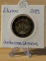Pièce de 2 euros Lituanie 2023 Together with Ukraine UNC
