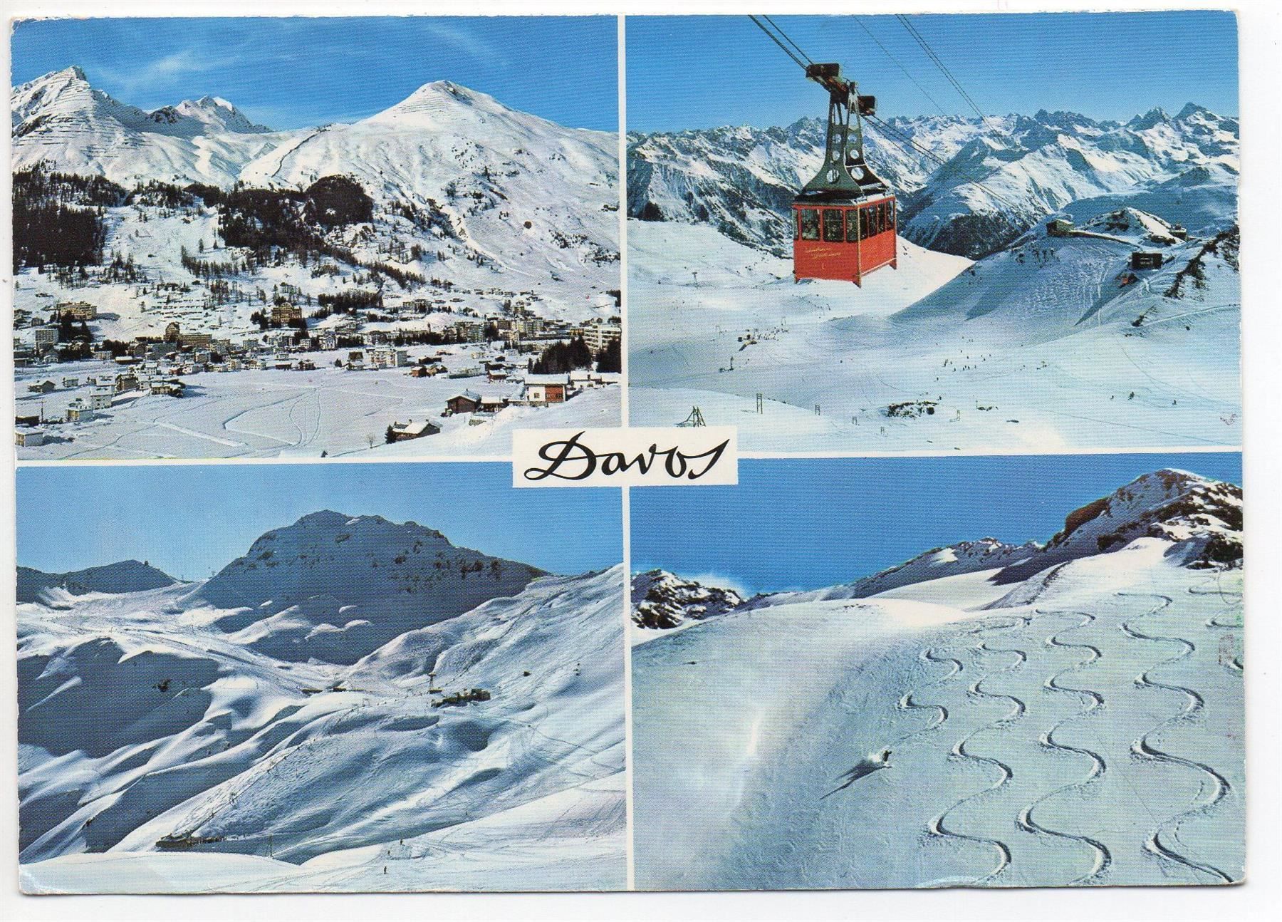Cartoline postali: DAVOS Luftseilbahn Parsenn - Skilift – Nuovo (secondo la descrizione) da Jona venduto da philajona