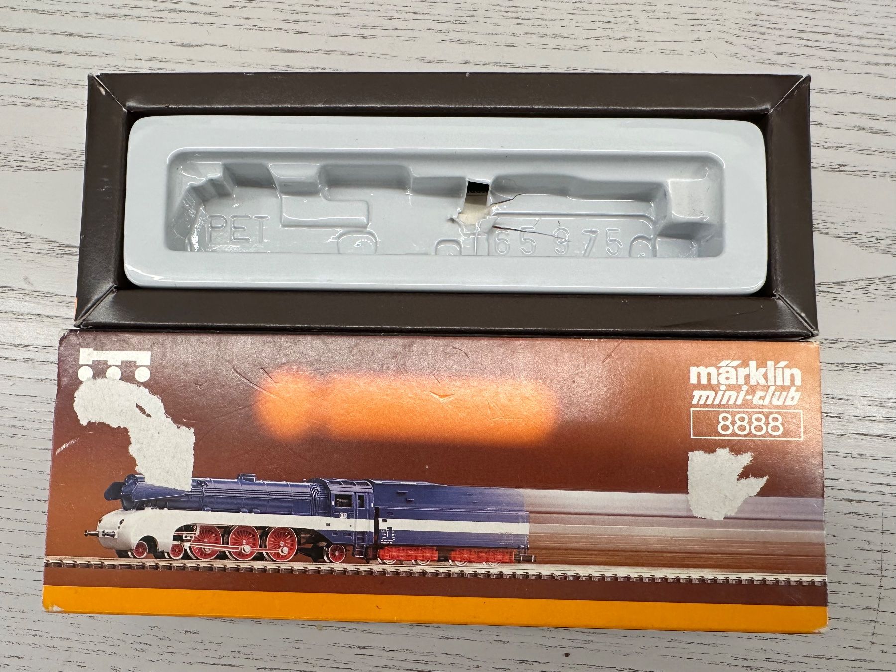 Märklin Modellini di ferrovie: Märklin 8888 DB BR 10 LEERE OVP – Usato da Lupsingen venduto da New-Haven