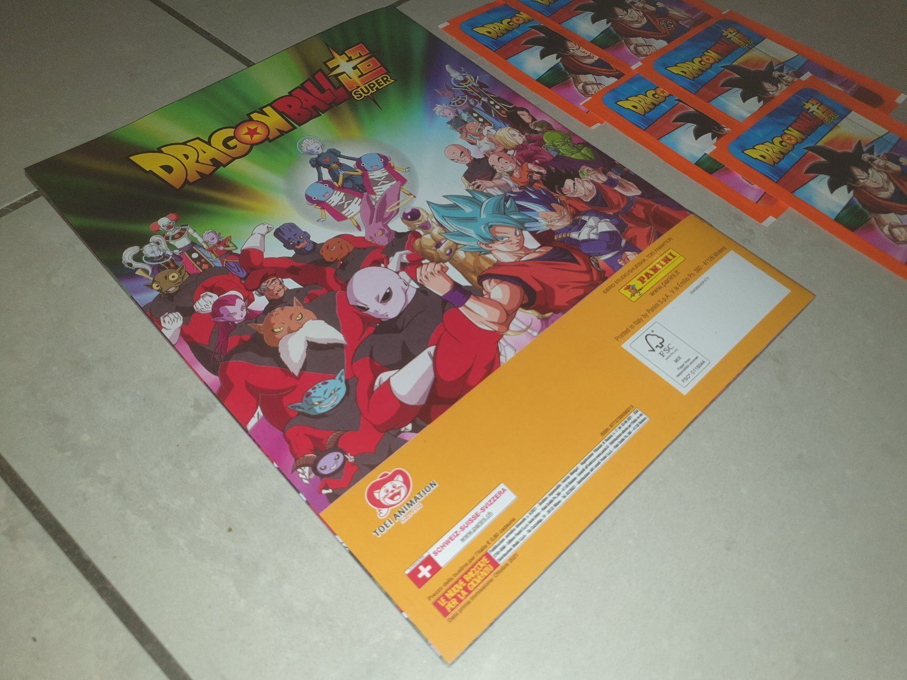 Panini Carte collezionabili: DRAGONBALL ALBUM + 5 Pack - PANINI – Usato da Spiegel b. Bern venduto da Natix 4