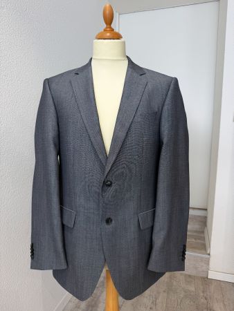 Strellson Herrenanzug Grösse 48 – Schurwolle & Mohair – Grau