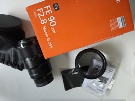 Sony FE 90mm F2.8 Makro G OSS Objektiv Top Zustand