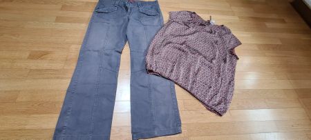 Super coole Hose und Blüsli gr.42