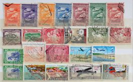 MOÇAMBIQUE: Des timbres oblitérés, 2 photos