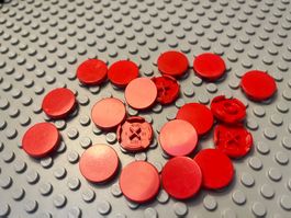 Lego 19x  Fliesen 2x2 Rund (14769)