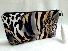 💄Schminktäschli/Make-up-Täschli "JUNGLE" 🦓🐅 🐒🦍NEU!