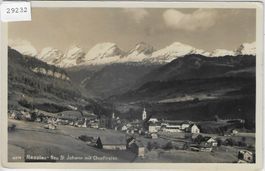 Nesslau-Neu St. Johann mit Churfirsten